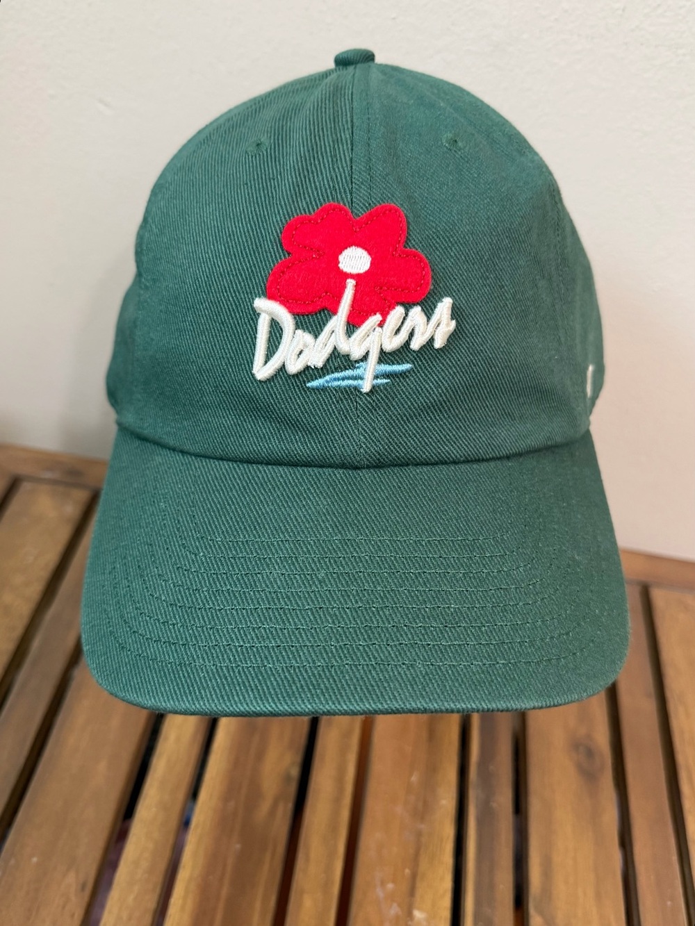 Los Angeles Dodgers '47 Green Flora Gallery Clean Up Adjustable Hat